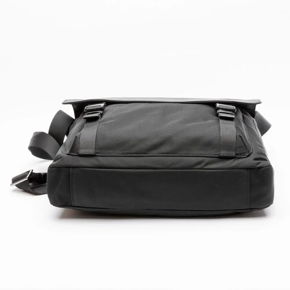 Michael Kors Men Gabardine Messenger Bag Black